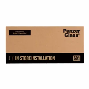 PanzerGlass Screen Protector iPhone 18 Pro 17 Pro Ultra-Wide Fit for FASTFIT Installation Machine 10 pcs