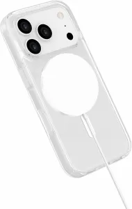 eSTUFF INFINITE (GRS) OSLO iPhone 18 Pro Max/17 Pro Max Clear Magnetic Cover. Material: 65% (GRS) recycled PC and 21% (GRS) recycled TPU