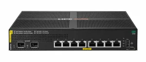 Hewlett Packard Enterprise Aruba Networking CX 6000 8p 10M/100M/1G Class4 PoE 2p SFP 1G 67W Switch
