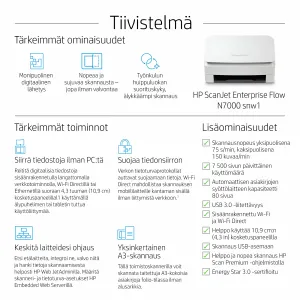HP ScanJet Enterprise Flow N7000 snw1