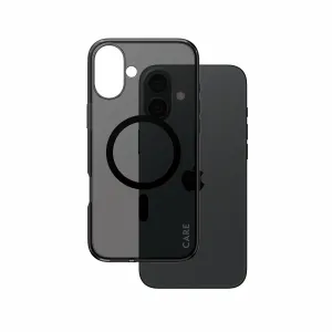 PanzerGlass CARE by PanzerGlass Smokey Case w. Black MagSafe iPhone 16 Plus