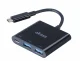 Akasa Type-C power delivery adapter with two-port USB 3.0 hub