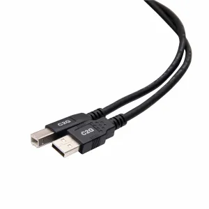 CablesToGo USB 2.0 A/B Cable Black 5m
