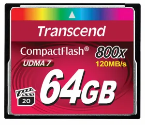Transcend 64GB 800x CF