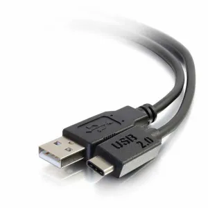 CablesToGo 1m, USB2.0-C/USB2.0-A