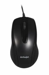 ActiveJet AMY-083 Wired computer mouse (optical; 1000 DPI; black)