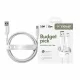 PanzerGlass empower by PanzerGlass Racing 60W USB-A to USB-C Cable USB 3.0 1.2M Silver White #2