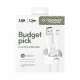 PanzerGlass empower by PanzerGlass Racing 60W USB-A to USB-C Cable USB 3.0 1.2M Silver White #3