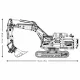 Lego Technic Volvo EC500 Hybrid Excavator #12