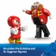 Lego Knuckles vs. Dr. Eggman Egg Crusher Mech #10