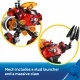 Lego Knuckles vs. Dr. Eggman Egg Crusher Mech #7