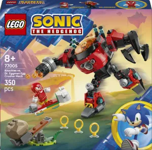 Lego Knuckles vs. Dr. Eggman Egg Crusher Mech
