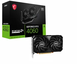 MSI VENTUS GEFORCE RTX 4060 VENTUS 2X BLACK 8G OC