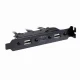 Akasa USB 3.1 Gen 1 internal adapter cable with dual USB 2.0 Type-A ports with full profile PCI bracket #4