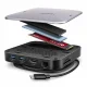 Axagon HMC-UFO USB-C Hub M.2 SATA/NVMe 1 Gbit/s Ethernet 384 kHz Audio