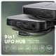Axagon HMC-UFO USB-C Hub M.2 SATA/NVMe 1 Gbit/s Ethernet 384 kHz Audio #2