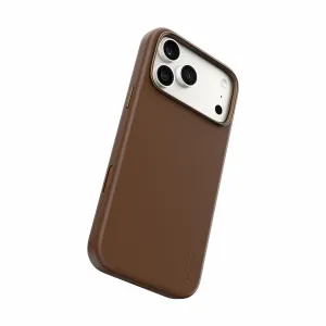 PanzerGlass CARE by PanzerGlass Solo Vegan Leather Case Brown w. MagSafe iPhone 18 Pro Max 17 Pro Max