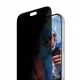PanzerGlass 2-Way Privacy Screen Protector iPhone 18 Pro Max Ultra-Wide Fit w. FASTFIT IN-A-BOX