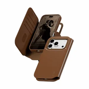 PanzerGlass CARE by PanzerGlass Tango 2-in-1 Wallet Case Brown w. MagSafe iPhone 18 Pro 17 Pro