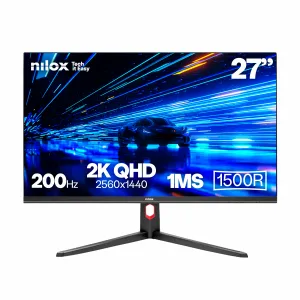 Nilox MONITOR 27 CURVO 200HZ 2K HDMI DP