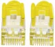 Intellinet Network Patch Cable, Cat7 Cable/Cat6A Plugs, 7.5m, Yellow, Copper, S/FTP, LSOH / LSZH, PVC, RJ45, Gold Plated Contacts, Snagless, Booted, Polybag #2