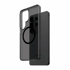 PanzerGlass CARE by PanzerGlass Smokey Case w. Black Qi Samsung Galaxy S26 Ultra