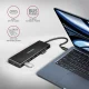 Axagon HUE-F7C 7x USB 3.2 Gen 1 ALU FLAT hub micro power IN 30cm USB-C #3