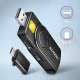 Axagon CRE-SMP2A USB Smart card & SD/microSD/SIM PocketReader #6