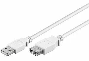 Wentronic USB 2.0 A M/F 0.3m