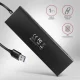 Axagon HUE-F7A 7x USB 3.2 Gen 1 ALU FLAT hub micro power IN 1m USB-A #6