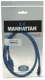 Manhattan USB-A to Micro-USB Cable, 1m, Male to Male, Blue, 5 Gbps (USB 3.2 Gen1 aka USB 3.0), Equivalent to Startech USB3SAB1M (except colour), SuperSpeed USB, Lifetime Warranty, Polybag #4