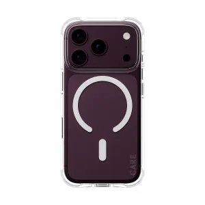 PanzerGlass CARE by PanzerGlass Samba Case Transparent w. White MagSafe iPhone 18 Pro 17 Pro