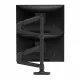 Ergotron LX Series LX Dual Stacking Arm, Tall Pole, Matte Black #2