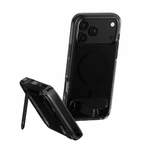 PanzerGlass CARE by PanzerGlass Kickstand Case Smokey w. Black MagSafe iPhone 18 Pro Max 17 Pro Max