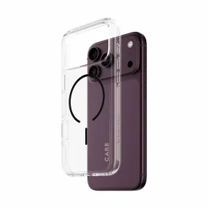 PanzerGlass CARE by PanzerGlass Urban Explorer Case Transparent w. Black MagSafe iPhone 18 Pro Max 17 Pro Max