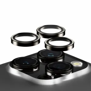 PanzerGlass Hoops Metal Camera Lens Protector Black iPhone 15 Pro 15 Pro Max