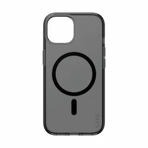 PanzerGlass CARE by PanzerGlass Smokey Case w. Black MagSafe iPhone 15