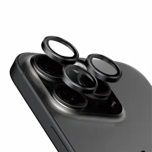 PanzerGlass Hoops Titanium Camera Lens Protector Black iPhone 15 Pro 15 Pro Max