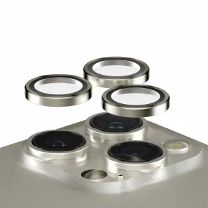 PanzerGlass Hoops Metal Camera Lens Protector Natural iPhone 15 Pro 15 Pro Max