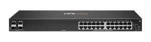 Hewlett Packard Enterprise Aruba Networking CX 6100 24G 4SFP+ Switch