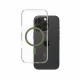 PanzerGlass CARE by PanzerGlass Urban Combat Case Transparent w. Green MagSafe iPhone 16 Pro