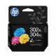 HP 302XL/304XL Tri-clr Original Ink Crtg #1