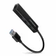 Axagon HMA-GL3A Multiport-Hub USB 3.0 Typ A Gbit-LAN 3x USB-A microSD