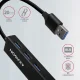 Axagon HMA-GL3A Multiport-Hub USB 3.0 Typ A Gbit-LAN 3x USB-A microSD #5