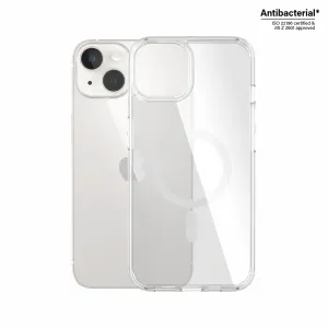 PanzerGlass HardCase Transparent w. White MagSafe iPhone 14 13