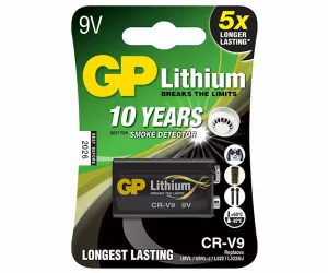 GP Batteries Lithium CRV9