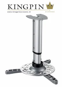 Kingpin Screens Vertical projector mount black