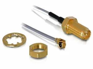 DeLOCK WLAN SMA antenna connection for installation