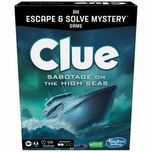 Hasbro Cluedo Sabotage on the High Seas