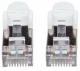 Intellinet Network Patch Cable, Cat7 Cable/Cat6A Plugs, 20m, White, Copper, S/FTP, LSOH / LSZH, PVC, RJ45, Gold Plated Contacts, Snagless, Booted, Polybag #3